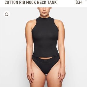 Skims Mock Neck Tank Top